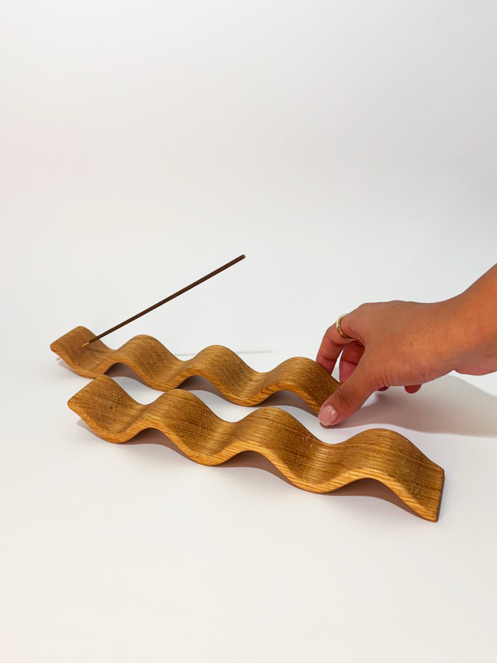 WAVE INCENSE HOLDER