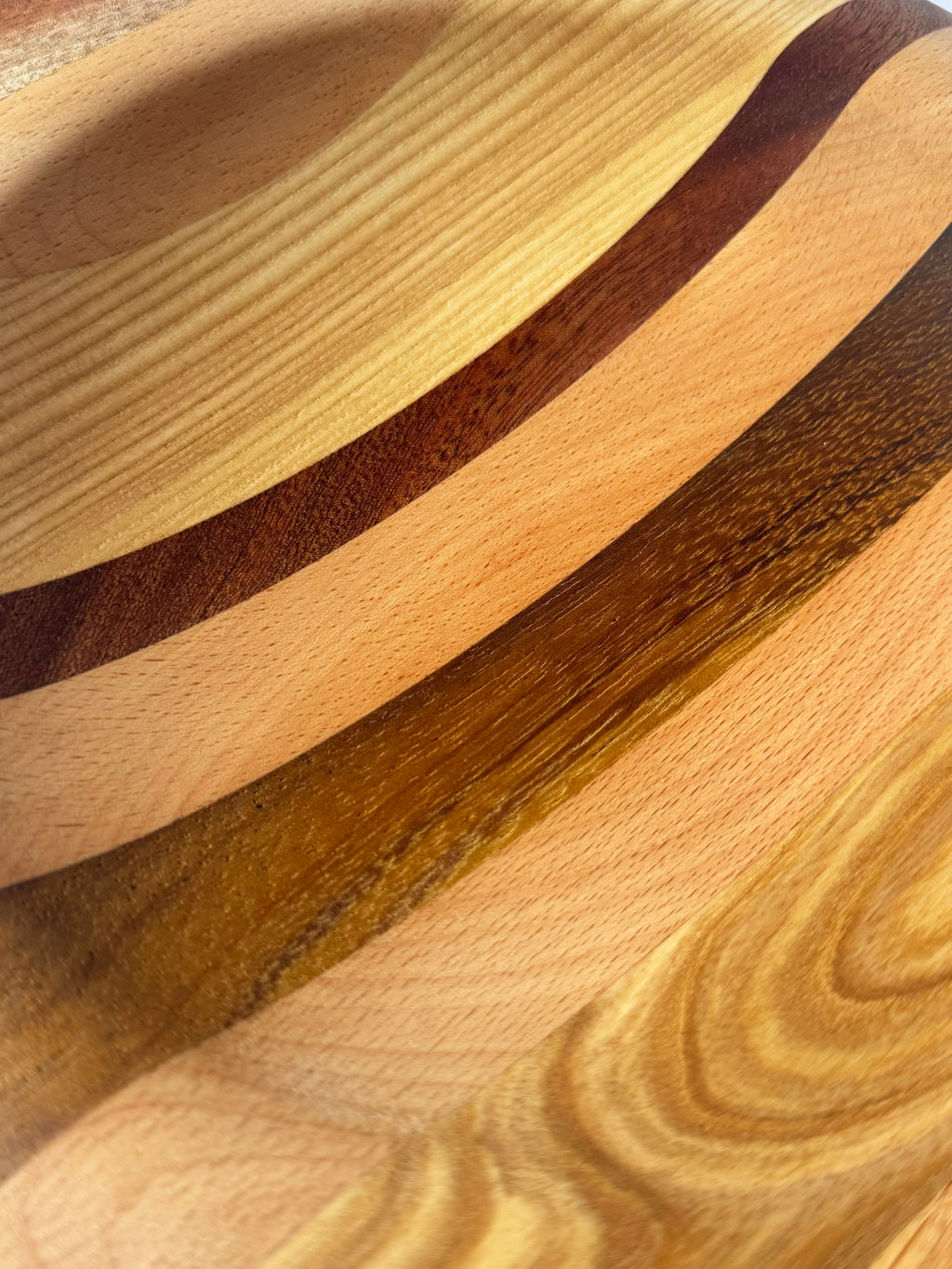 BLENDED WOOD DISH NO.2