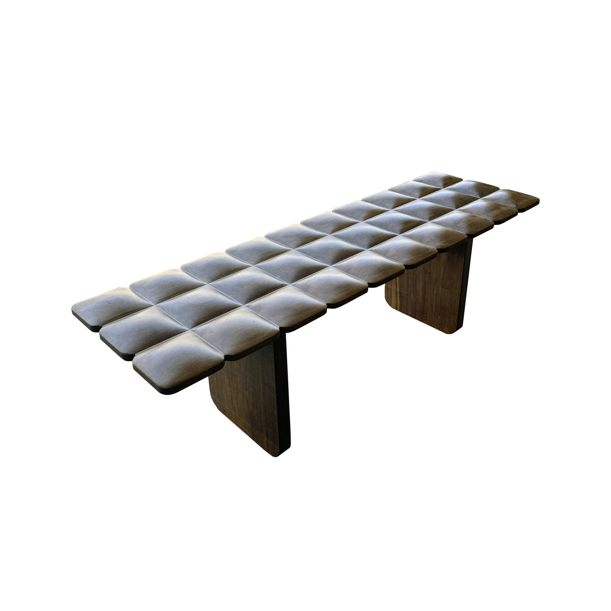 TUFT WOODEN BENCH
