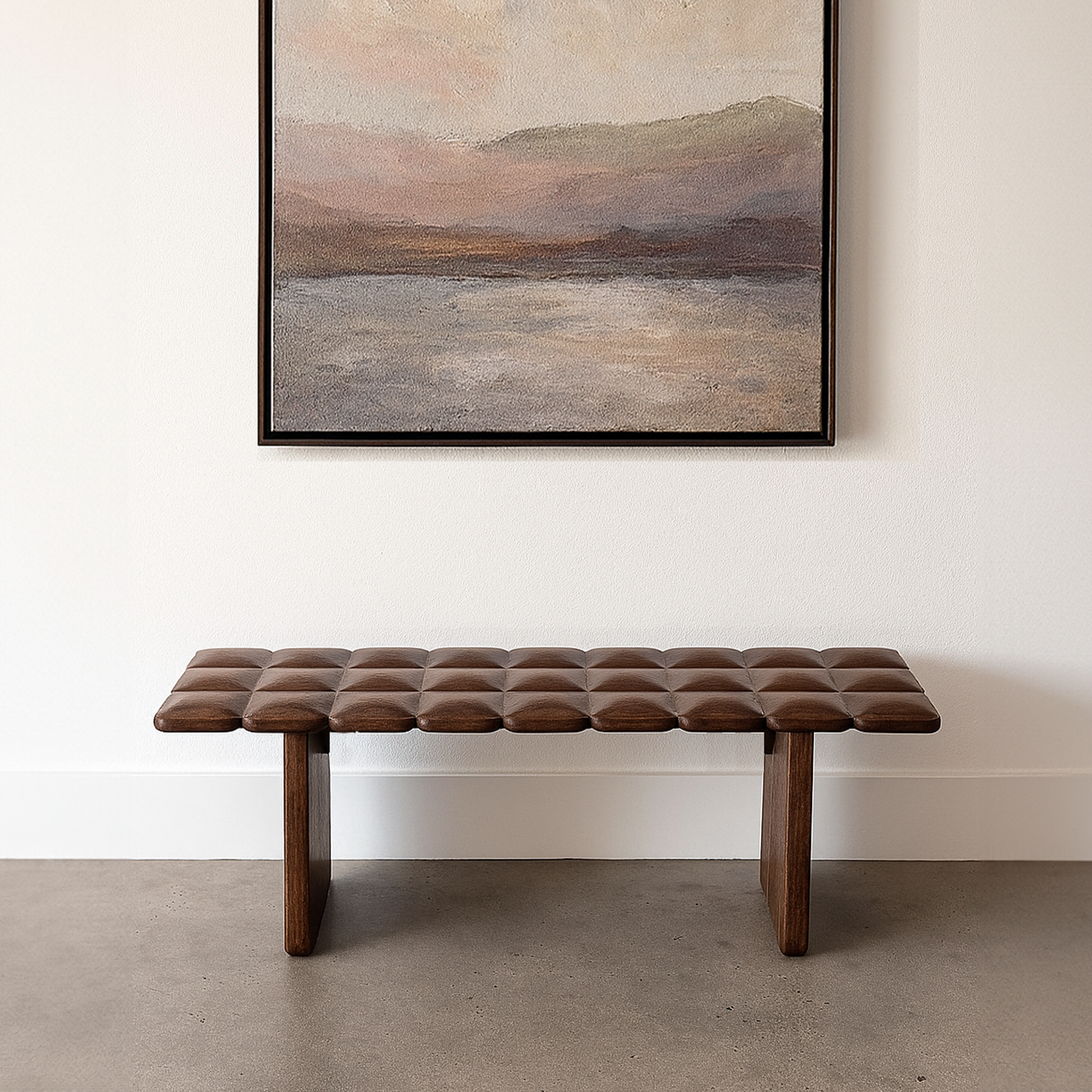TUFT WOODEN BENCH