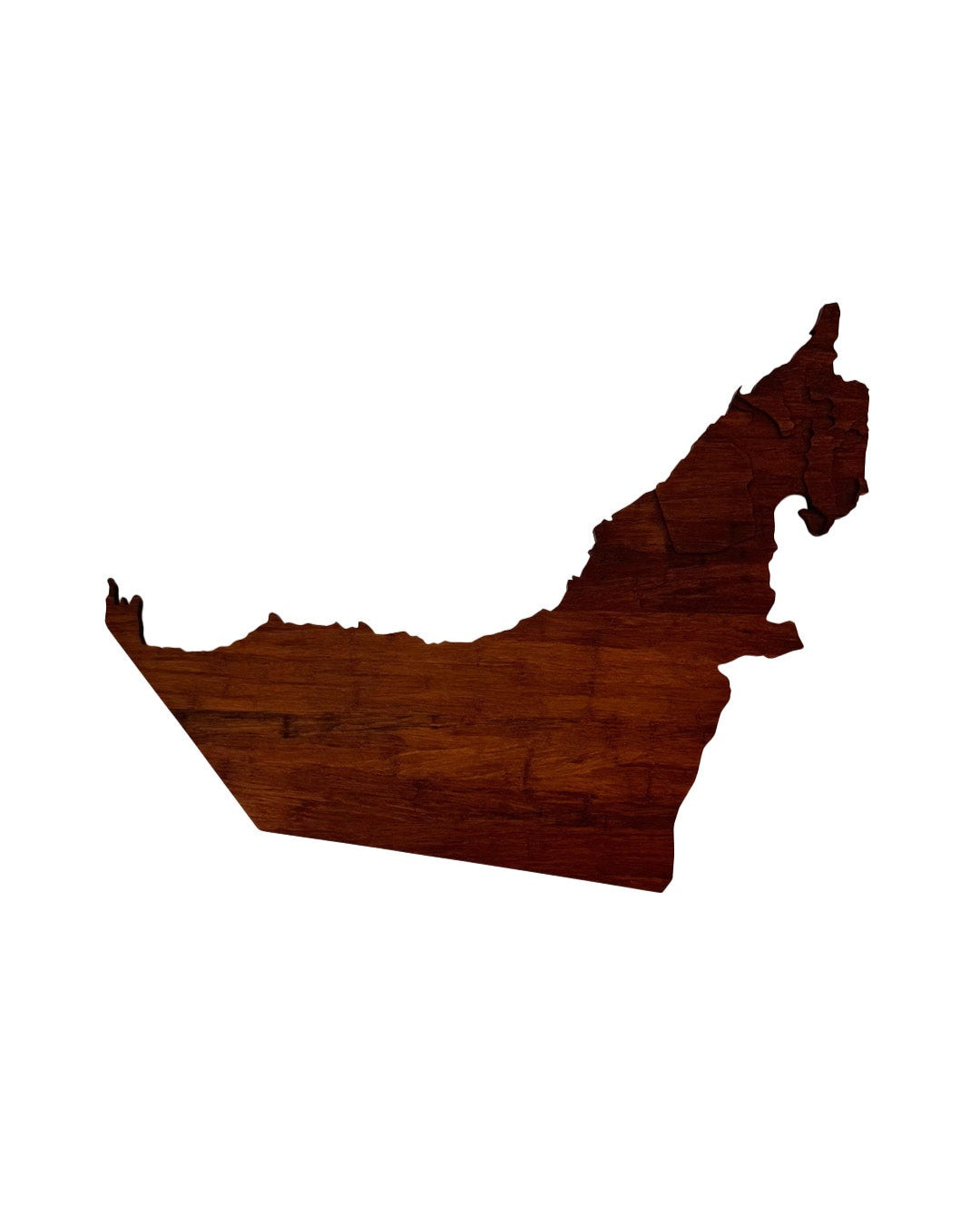 UAE MAP WALL ART